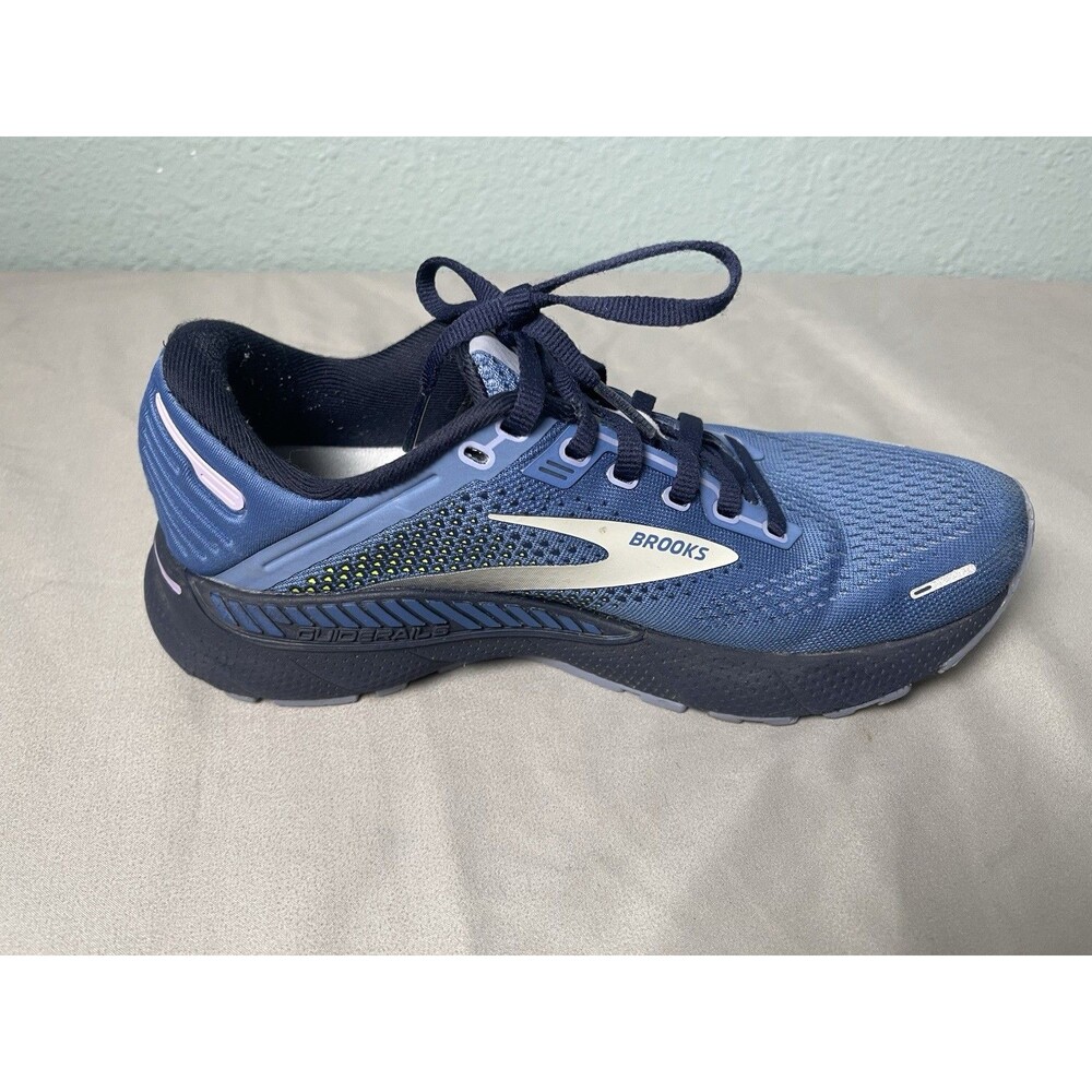 Brooks Adrenaline GTS 22 Running Shoes Blue Women's 7 B Medium - Picture 6 of 10